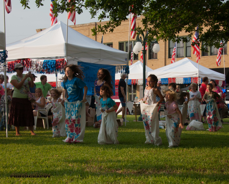 4th of July Sack Race